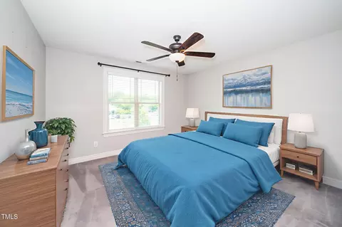 Bedroom - 6737 Dwight Rowland Rd, Willow Spring, NC 27592 photo 6 of 9