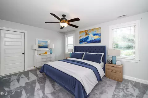 Bedroom - 6737 Dwight Rowland Rd, Willow Spring, NC 27592 photo 4 of 9