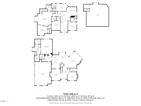 Floorplan - 3604 Nightfall Ct, Raleigh, NC 27607 photo 1 of 8