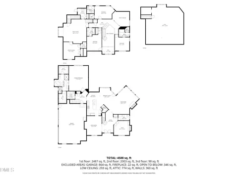 Floorplan - 3604 Nightfall Ct, Raleigh, NC 27607 photo 6 of 8