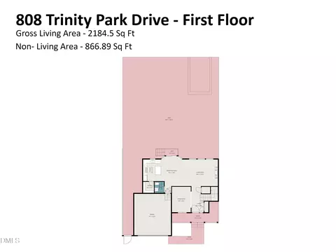 Floorplan - 808 Trinity Park Dr, Wake Forest, NC 27587 photo 1 of 2