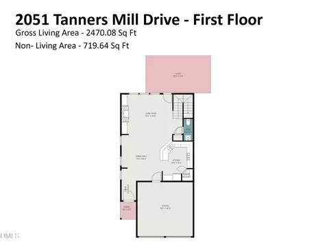 Floorplan - 2051 Tanners Mill Dr, Durham, NC 27703 photo 8 of 10