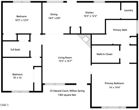 Floorplan - 55 Edward Ct, Willow Spring, NC 27592 photo 1 of 1