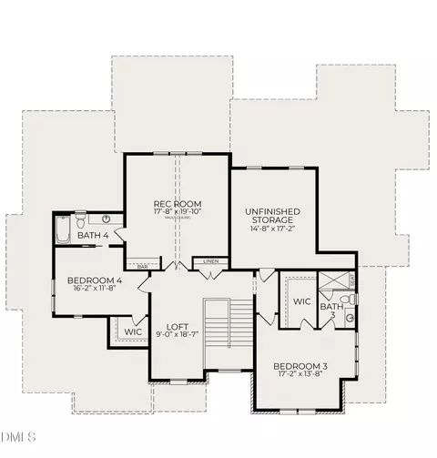Floorplan - 1104 Oldfourth Ln, Durham, NC 27707 photo 2 of 2