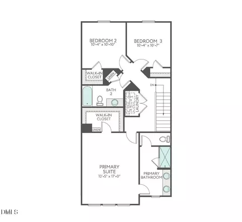Floorplan - 704 Hyperion Aly, Wake Forest, NC 27587 photo 1 of 1