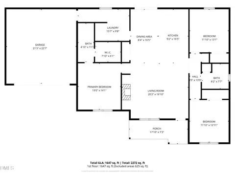 Floorplan - 4029 Needham Rd, Bailey, NC 27807 photo 1 of 1