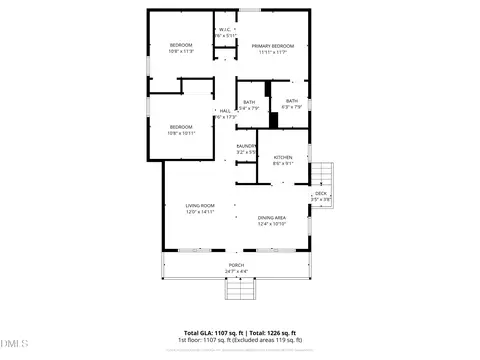 Floorplan - 1704 E Main St, Durham, NC 27703 photo 1 of 1