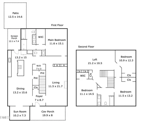 Floorplan - 823 Glendale Ave, Durham, NC 27701 photo 1 of 1