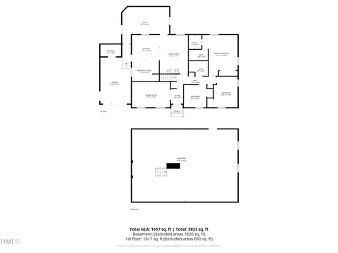 Floorplan - 3213 Cobblestone Ct, Raleigh, NC 27607 photo 1 of 1