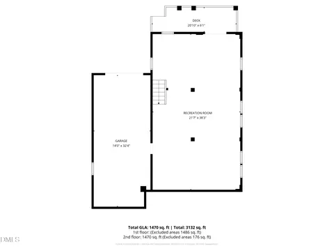 Floorplan - 3322 Ruffin St, Raleigh, NC 27607 photo 2 of 6