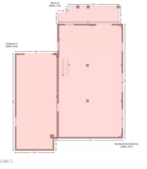 Floorplan - 3322 Ruffin St, Raleigh, NC 27607 photo 4 of 6