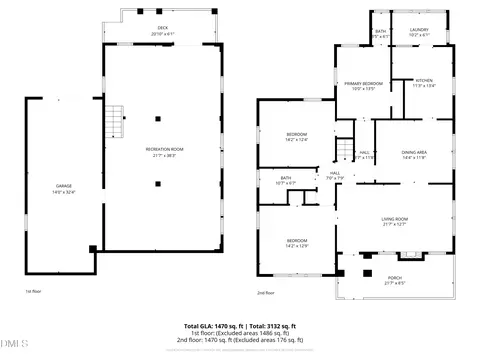 Floorplan - 3322 Ruffin St, Raleigh, NC 27607 photo 1 of 6