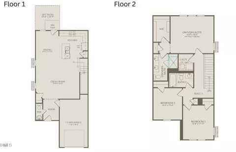 Floorplan - 4144 Rustic Ridge Dr, Durham, NC 27704 photo 1 of 1