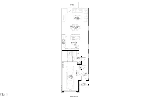 Floorplan - 620 Cable Ct, Apex, NC 27523 photo 1 of 2