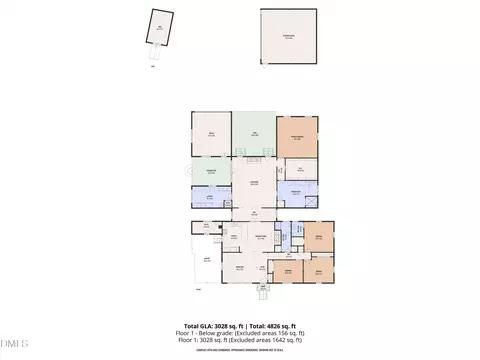 Floorplan - 9759 N Nash St, Middlesex, NC 27557 photo 1 of 1