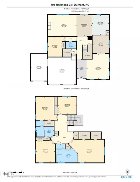 Floorplan - 701 Harkness Cir, Durham, NC 27705 photo 1 of 2