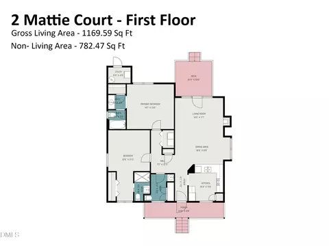 Floorplan - 2 Mattie Ct, Durham, NC 27704 photo 1 of 1