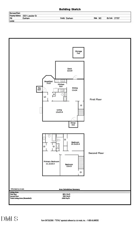 Floorplan - 3301 Lassiter St, Durham, NC 27707 photo 1 of 1