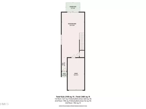 Floorplan - 5030 Jayden Dr, Durham, NC 27704 photo 1 of 3
