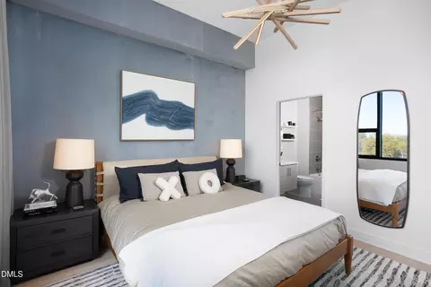 Bedroom - 1105 W Main St #704 PENT HOUSE, Durham, NC 27701 photo 8 of 11