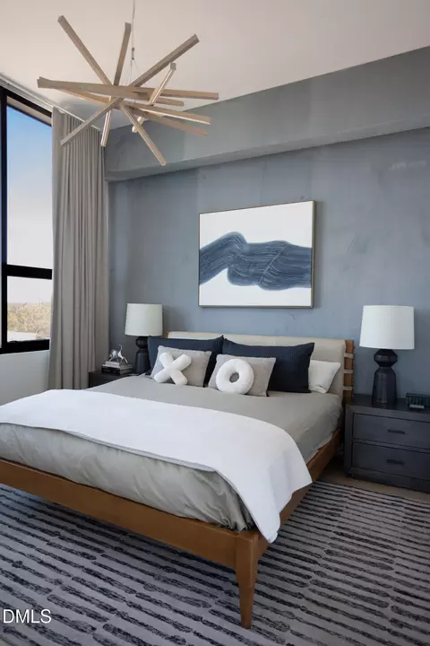 Bedroom - 1105 W Main St #704 PENT HOUSE, Durham, NC 27701 photo 9 of 11