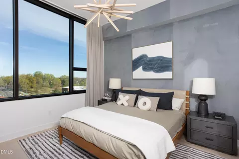 Bedroom - 1105 W Main St #704 PENT HOUSE, Durham, NC 27701 photo 10 of 11