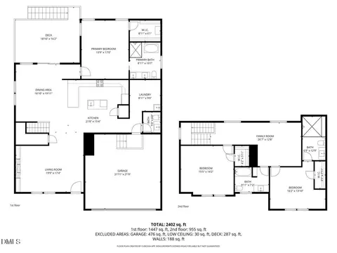 Floorplan - 938 Mclamb Dr, Durham, NC 27703 photo 1 of 3