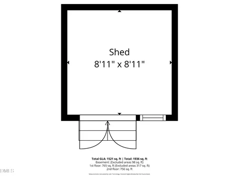 Floorplan - 6617 Wateroak Dr, Willow Spring, NC 27592 photo 2 of 2