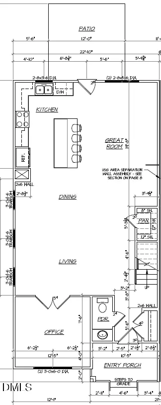 Floorplan - 412 Sparella St, Durham, NC 27703 photo 1 of 2