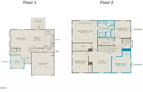 Floorplan - 1152 Lancashire Grove Pl, Willow Spring, NC 27592 photo 1 of 1