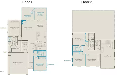 Floorplan - 200 Amorial Ct, Willow Spring, NC 27592 photo 1 of 1