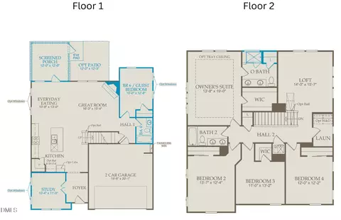 Floorplan - 204 Armorial Ct, Willow Spring, NC 27592 photo 1 of 1