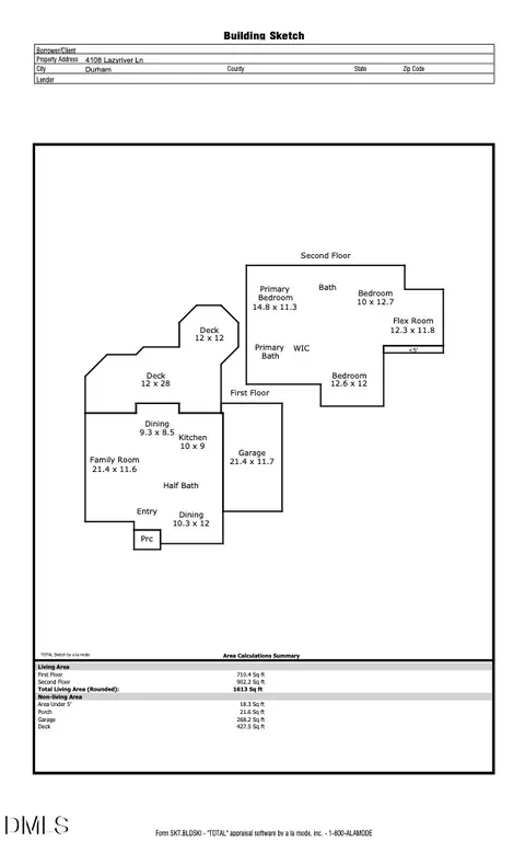 Floorplan - 4108 Lazyriver Ln, Durham, NC 27712 photo 1 of 1