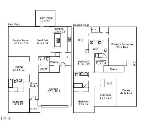 Floorplan - 1105 Umstead Grove Way, Durham, NC 27712 photo 1 of 1