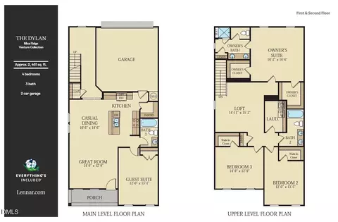 Floorplan - 4206 Artifact Ln, Durham, NC 27703 photo 1 of 1