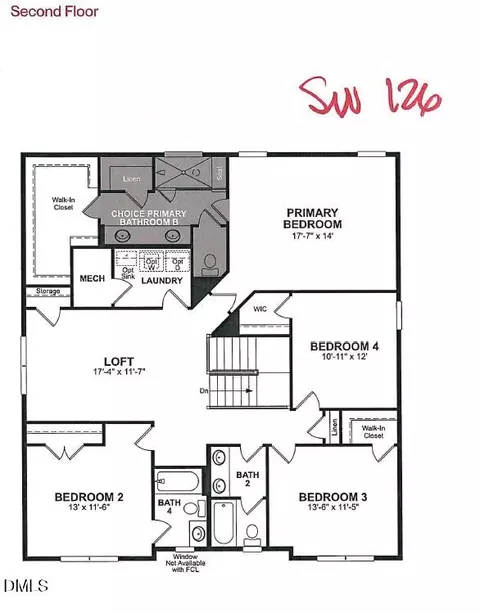 Floorplan - 621 Blackwood Ct, Durham, NC 27705 photo 2 of 2