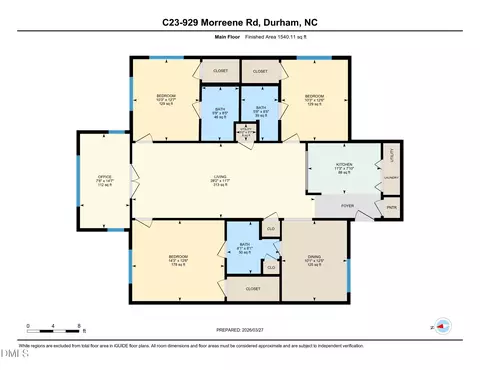 Floorplan - 929 Morreene Rd #C23, Durham, NC 27705 photo 1 of 1