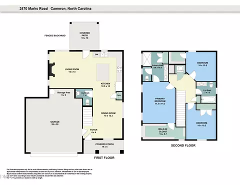 Floorplan - 2470 Marks Rd, Cameron, NC 28326 photo 1 of 1