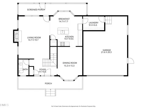 Floorplan - 1409 Viola Pl, Garner, NC 27529 photo 1 of 2
