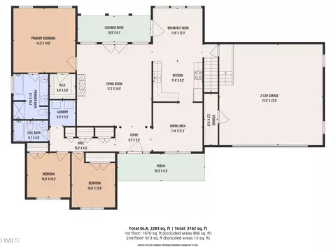 Floorplan - 724 Iris Bryant Rd, Dunn, NC 28334 photo 1 of 3