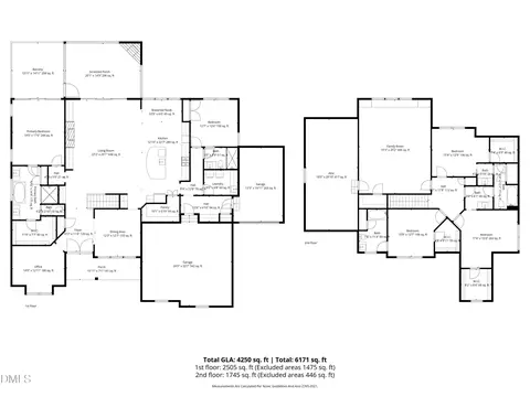 Floorplan - 1117 Touchstone Way, Wake Forest, NC 27587 photo 2 of 2