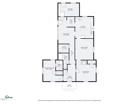 Floorplan - 141 S Broad St E, Angier, NC 27501 photo 3 of 3