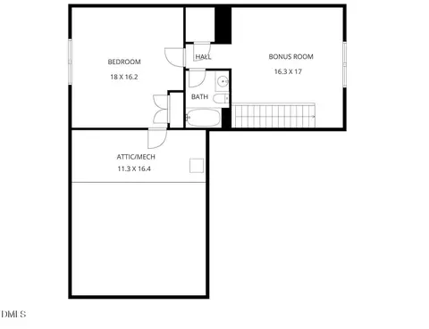 Floorplan - 609 Summertime Field Ln, Wake Forest, NC 27587 photo 2 of 3