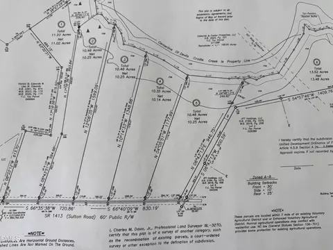 11 22 Acre Sutton Rd, Louisburg, NC 27549