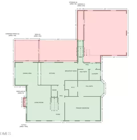 Floorplan - 120 Bayside Rd, Dunn, NC 28334 photo 4 of 10