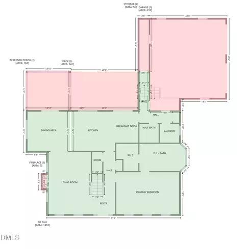 Floorplan - 120 Bayside Rd, Dunn, NC 28334 photo 6 of 10