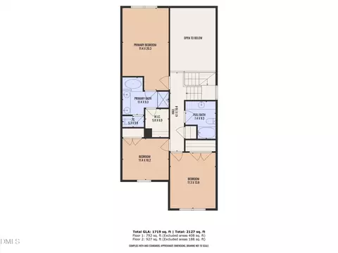 Floorplan - 4308 Flintlock Ln, Durham, NC 27704 photo 2 of 2