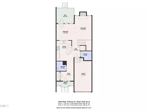 Floorplan - 4308 Flintlock Ln, Durham, NC 27704 photo 1 of 2