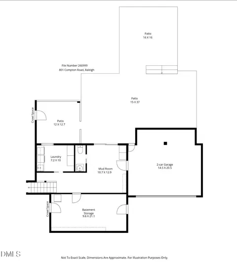 Floorplan - 801 Compton Rd, Raleigh, NC 27609 photo 6 of 6