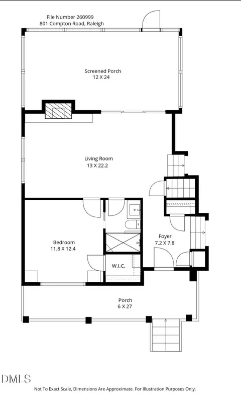 Floorplan - 801 Compton Rd, Raleigh, NC 27609 photo 3 of 6